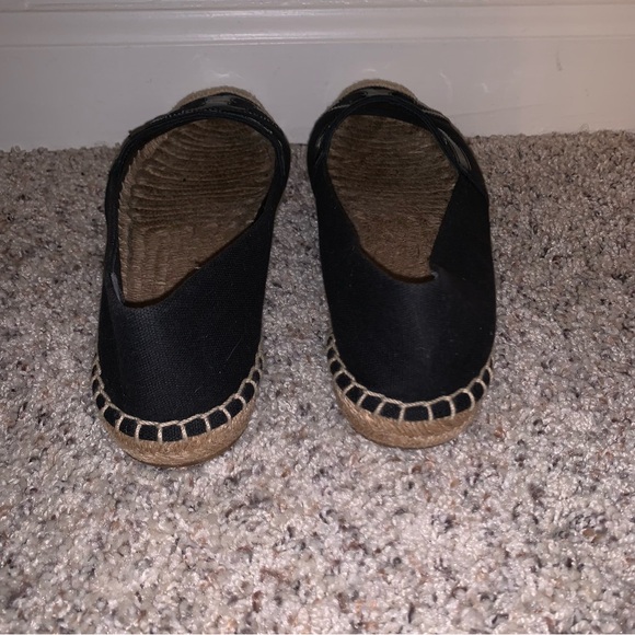 Tory Burch Poppy Logo Espadrille Flats - Picture 6 of 8